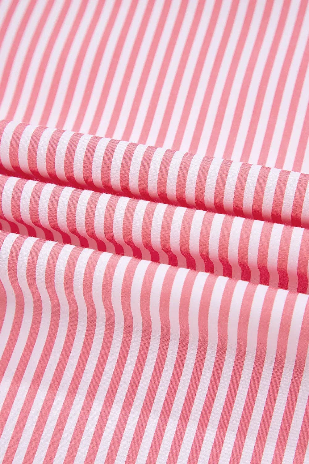 Stripe Puff Sleeve Summer Blouse
