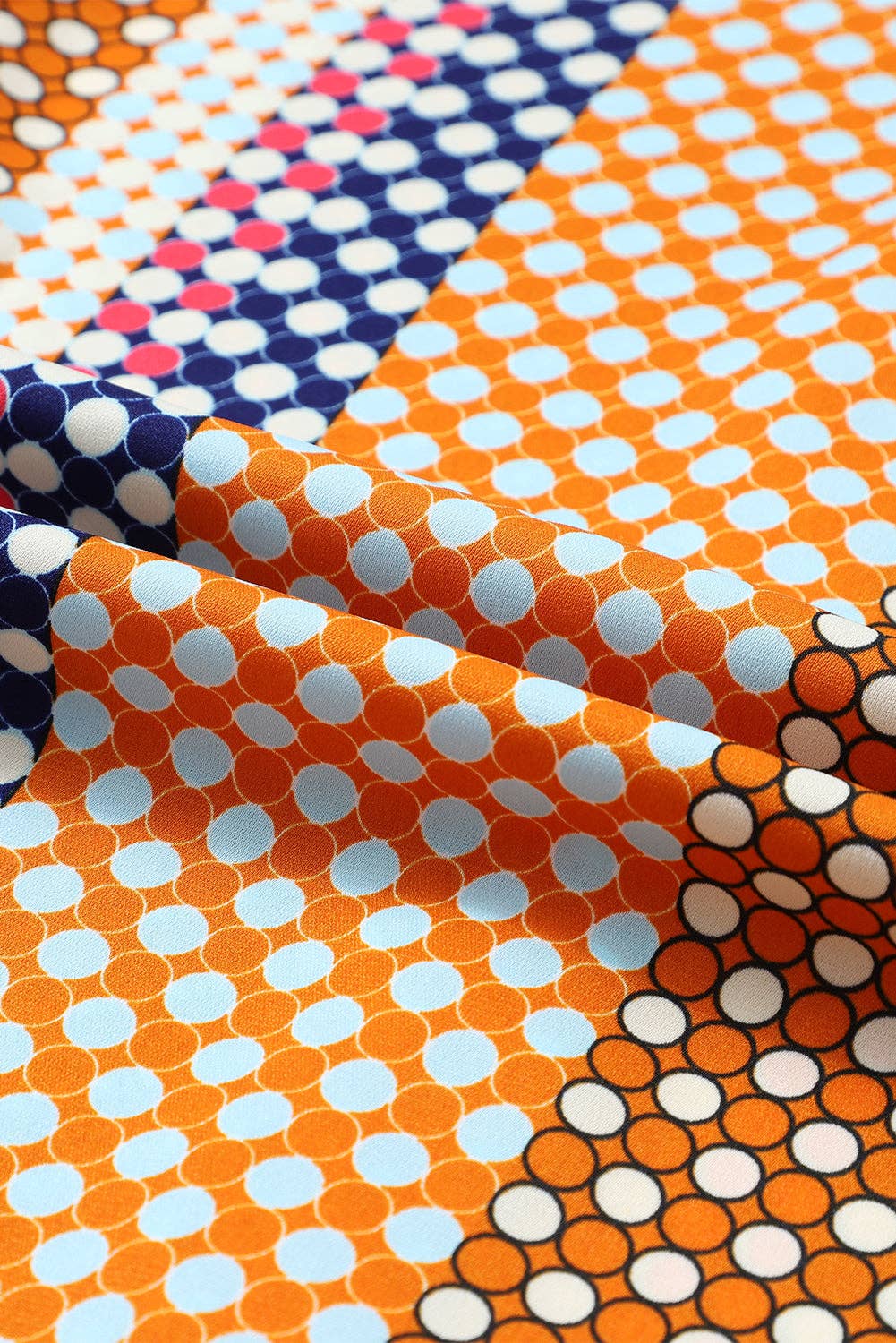 Dotted Button Down Collared Shirt