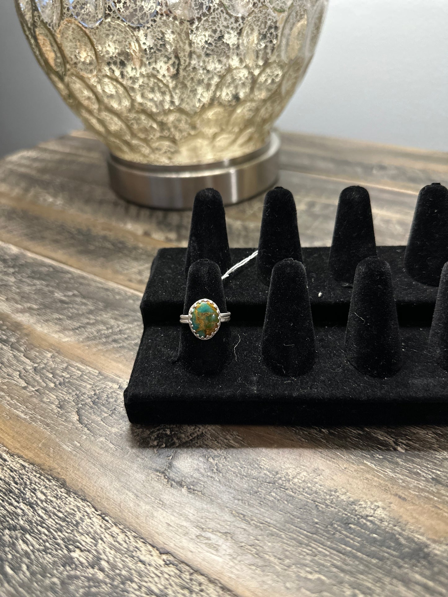 Sterling silver turquoise ring