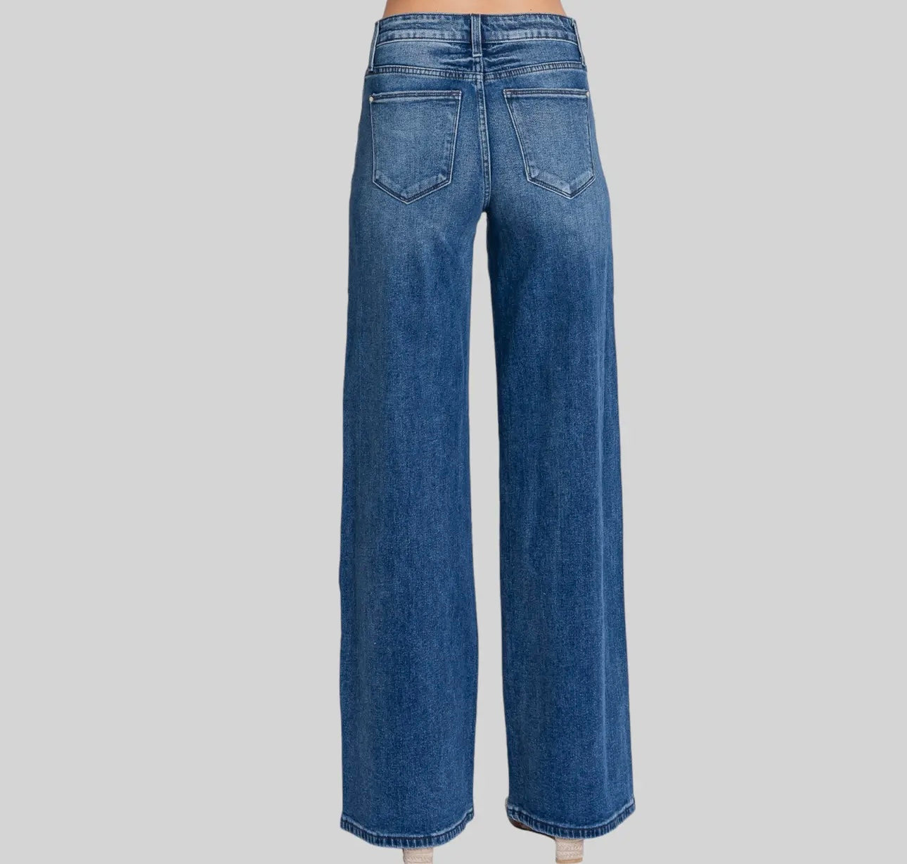 Wide leg jeans
