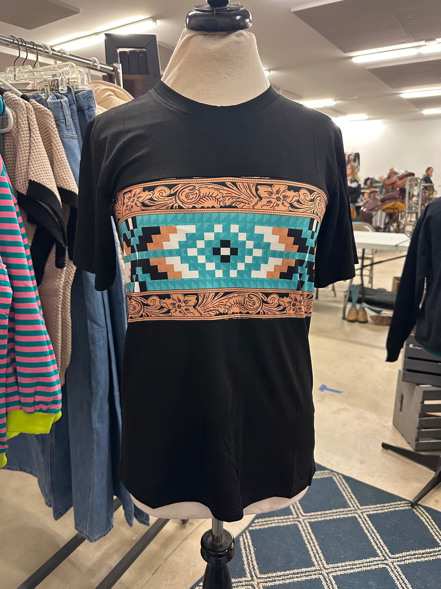 Native cowgirl top