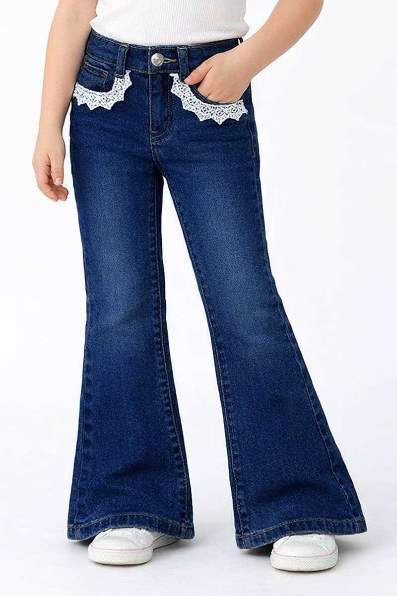 Girls flare jeans