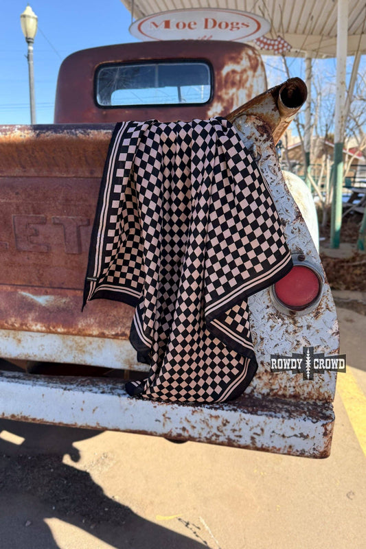 Checkered Out Wild Rag