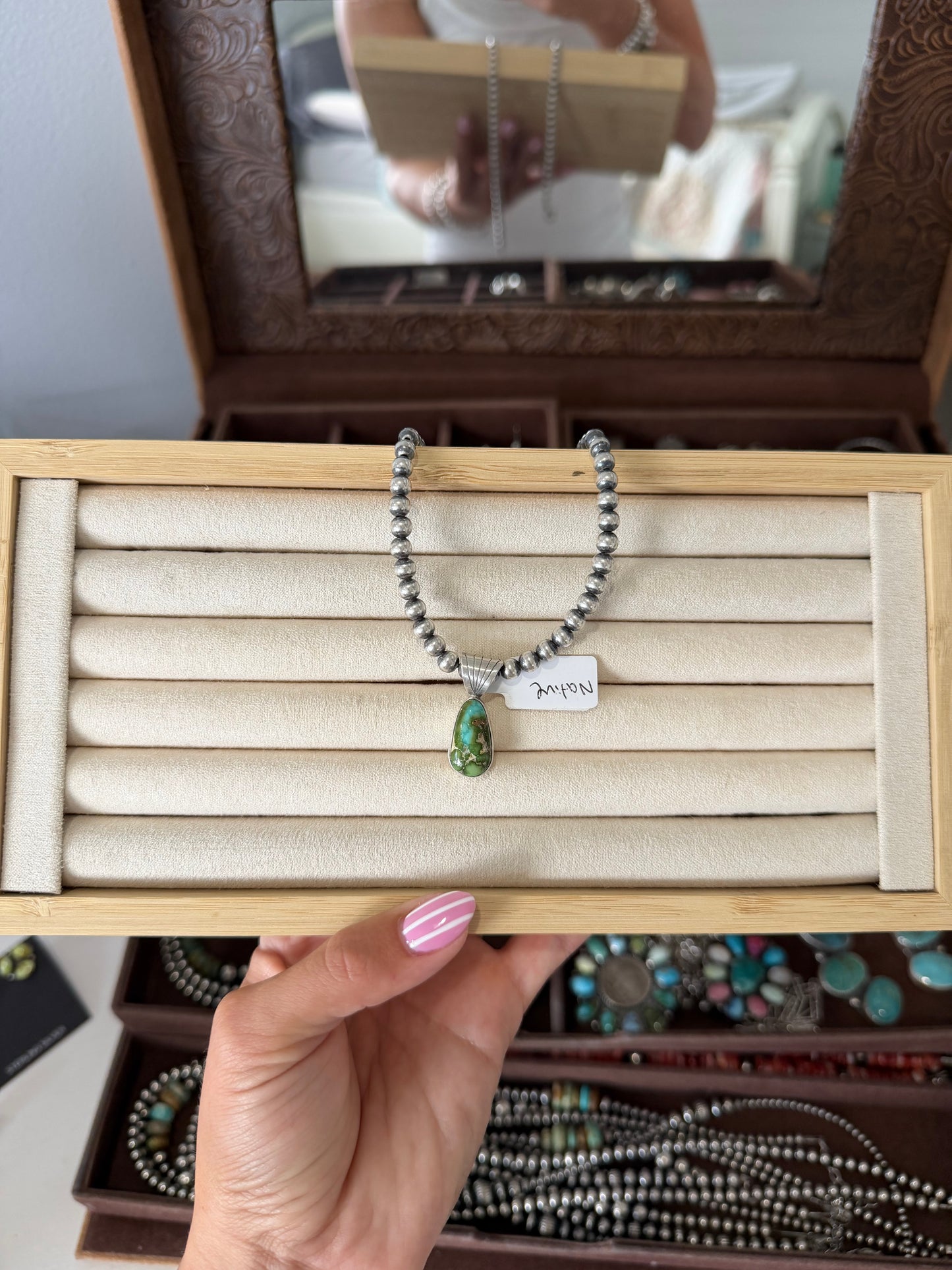 Sonoran gold pendant
