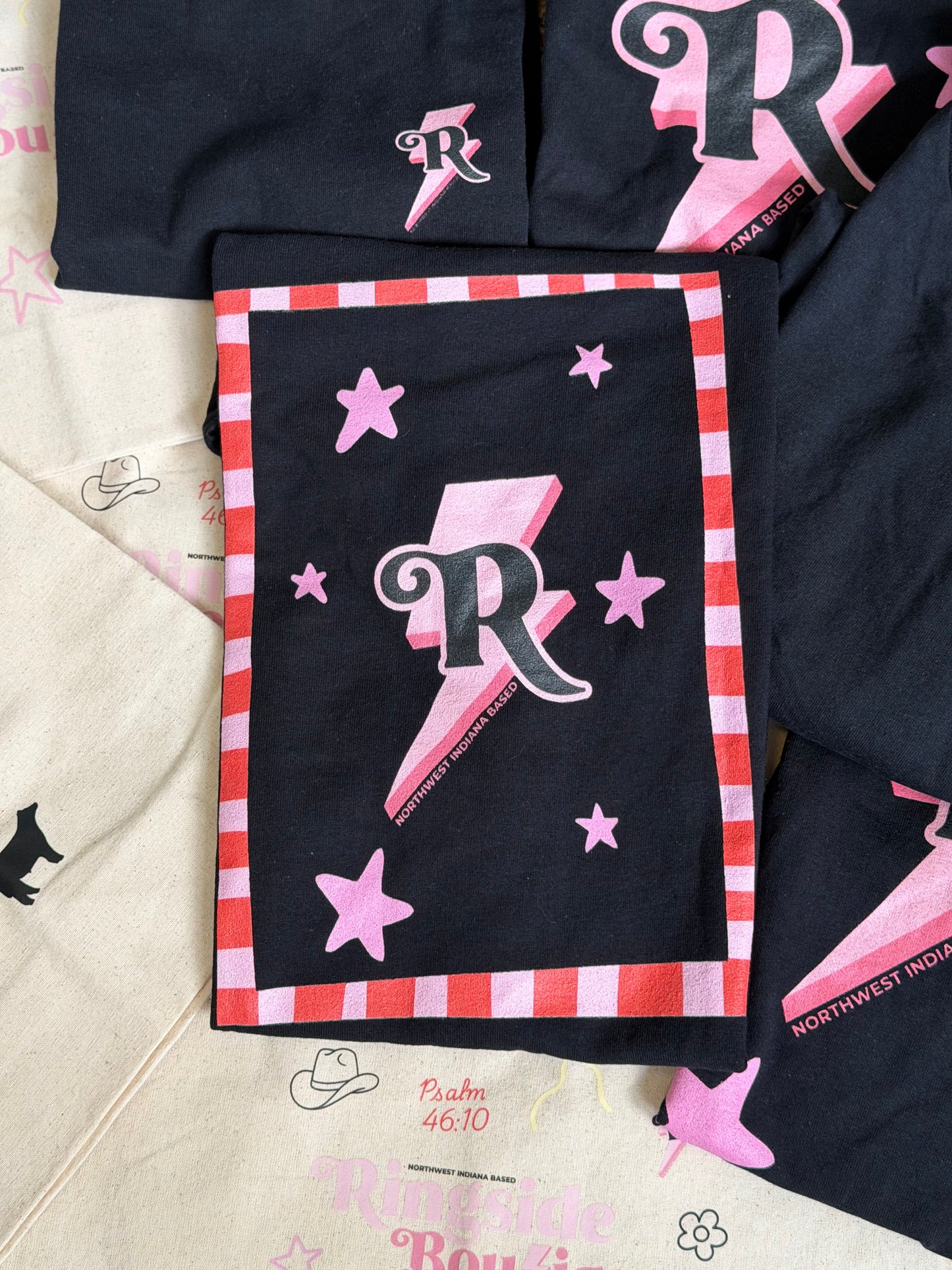 Ringside boutique Tshirt & tote bag bundle
