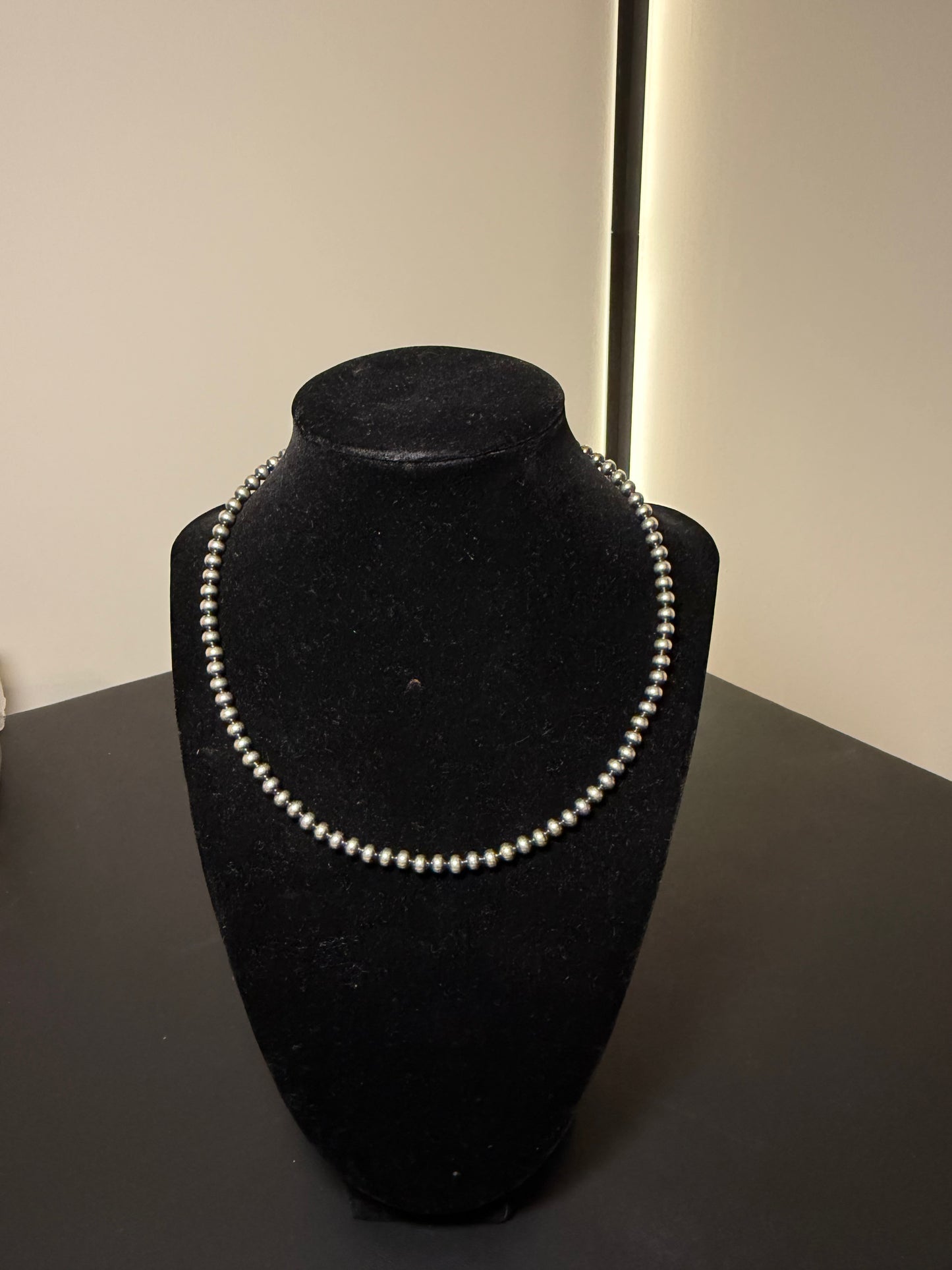 5mm 16 in Navajo pearl necklace