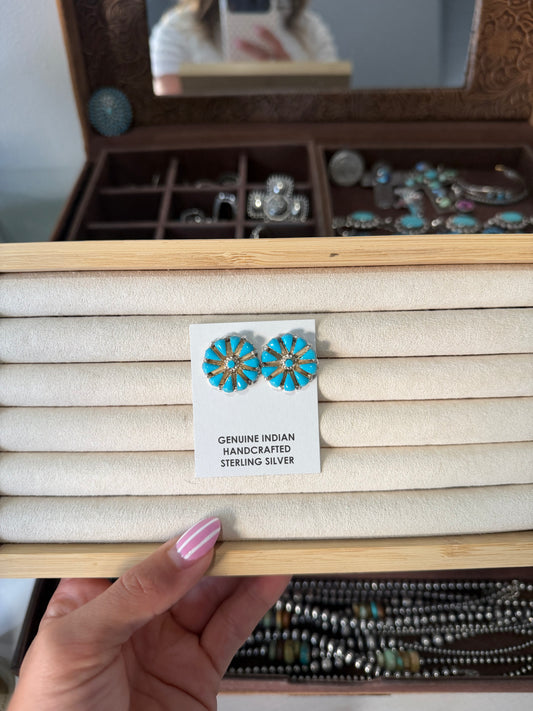 Kingman cluster native made earrings