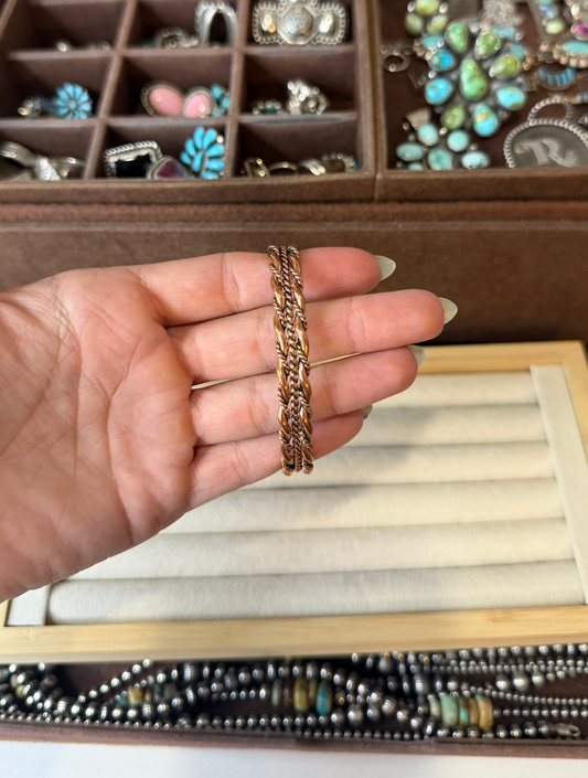 Copper cuff bracelet