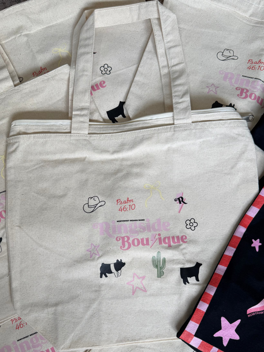 Ringside boutique tote bag