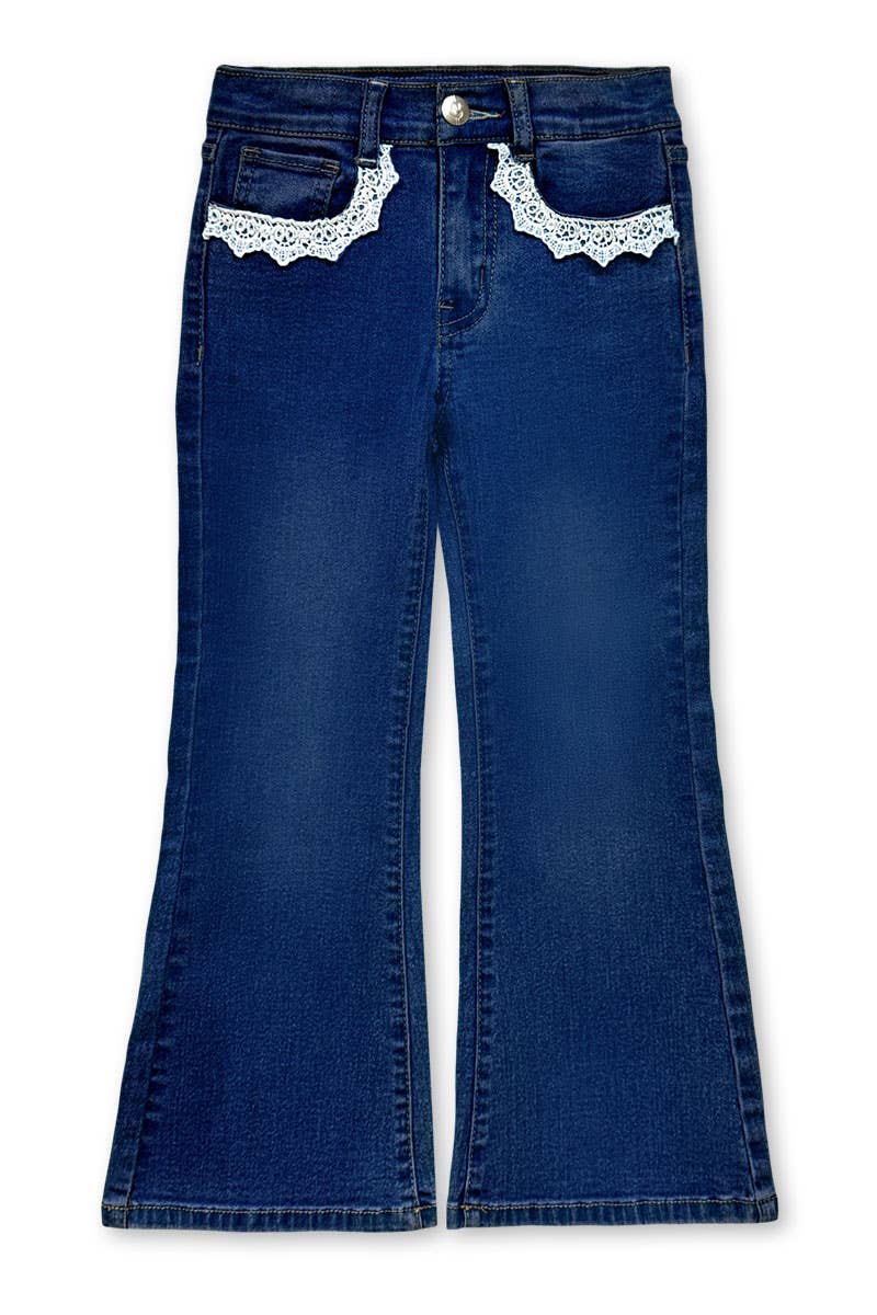 Girls flare jeans