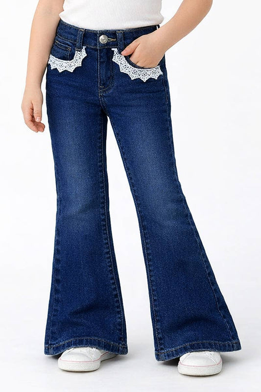Girls flare jeans